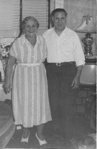 Grandmom Anna (Pinzone) Gatto and her brother Francesco Paulo Pinzone.